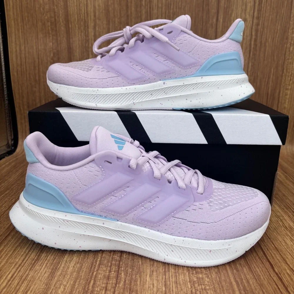 Adidas UltraRun 5 J Running Shoes Kids Size 6 Lavender Purple NIB‎ JQ1873